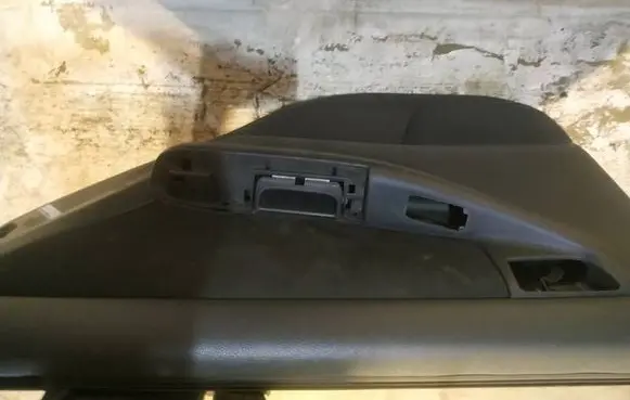 Rear door card panel trim
