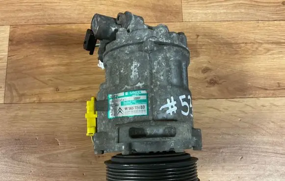 Peugeot 407 Air conditioning (A/C) compressor (pump) 9656572480 SD7C16 10150206561
