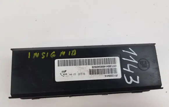 Opel Insignia A Air conditioning/heating control unit 13309414