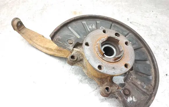 Audi Q7 4L Front wheel hub spindle knuckle 7L0407257A