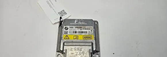 BMW 2 F22 F23 Airbag control unit/module 6863385 0265020614
