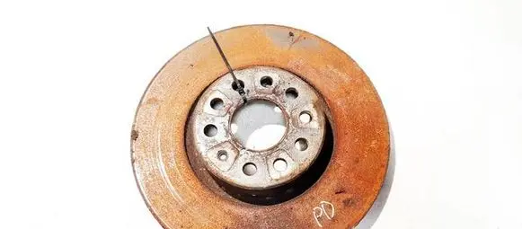 Mitsubishi Lancer X Front brake disc ventiliuojamas