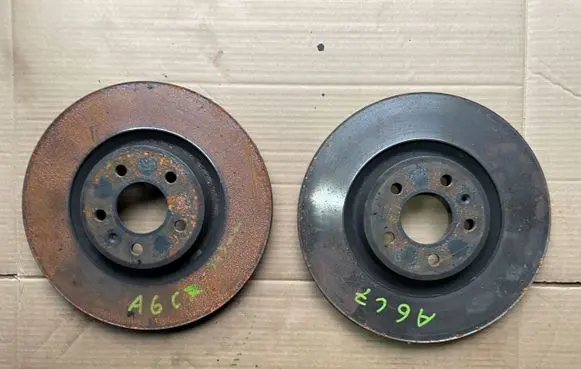 Front brake disc