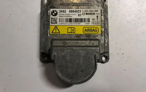 BMW 5 F10 F11 Airbag control unit/module 6864923 34526864923 0265020486