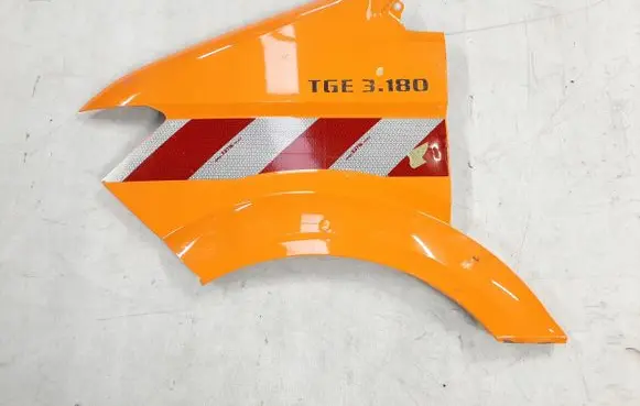 Fender end trim