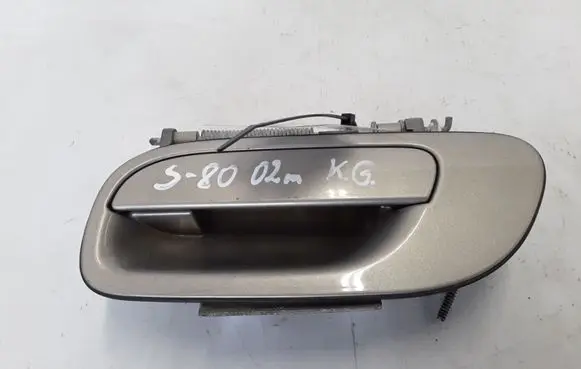 Rear door exterior handle