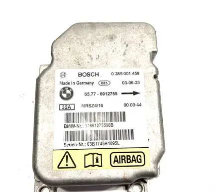 BMW 5 E39 Airbag control unit/module 6912755 0285001458 MRSZ416
