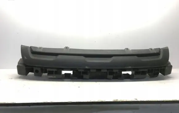 Rear bumper support beam