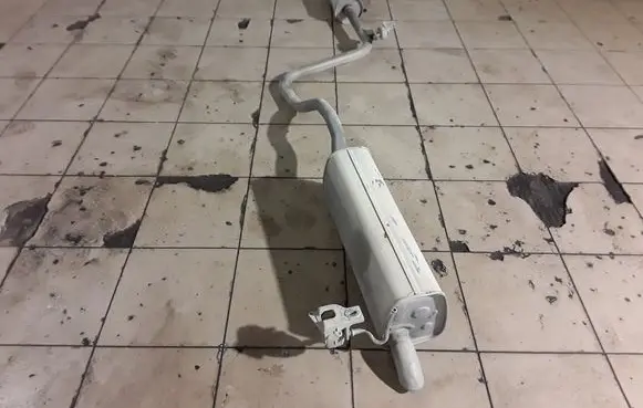 Volkswagen Taigo Muffler/silencer 2G7253609