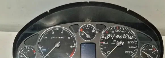 Peugeot 407 Speedometer (instrument cluster) 9651855580 110080221010 221010004505