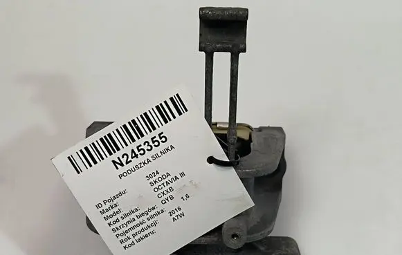Skoda Octavia Mk3 (5E) Engine mount vacuum valve 5Q0199262DE