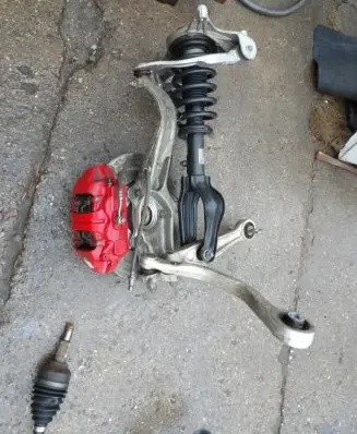 Tesla Model 3 Front wheel hub spindle knuckle