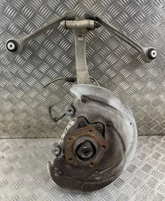 Front wheel hub spindle knuckle