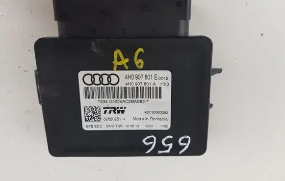 Audi A6 C7 Hand brake control module 4H0907801E 4H0907801A