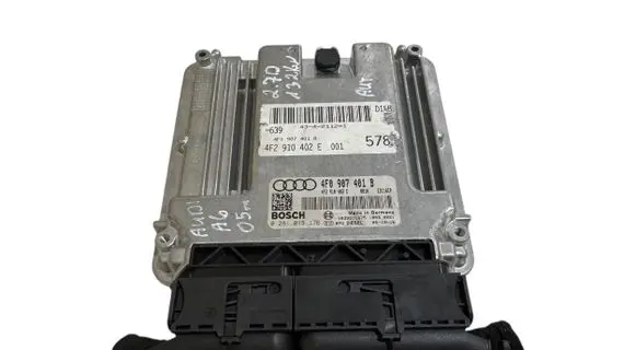 Audi A6 S6 C6 4F Engine control unit/module 4F0907401B 4F2910402E 0281013176