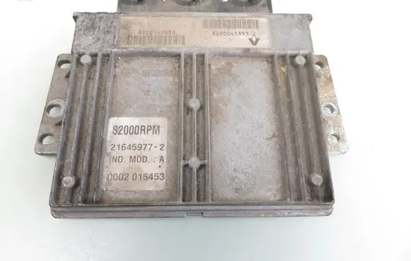Renault Laguna II Engine control unit/module 8200045893 8200142883 216459772