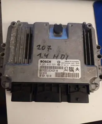 Peugeot 207 Engine control unit/module 0281012529