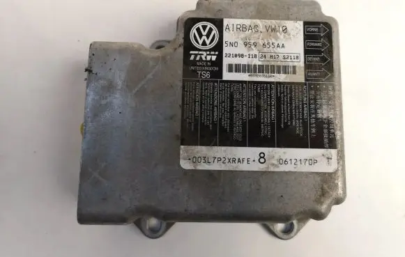 Volkswagen PASSAT B7 Airbag control unit/module 5N0959655AA