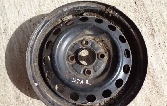 Mitsubishi Space Star R14 steel rim 412JX14 ET46