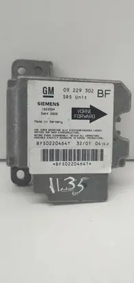 Opel Astra G Airbag control unit/module 5WK42925 1923594 09229302