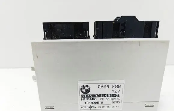 BMW 1 E82 E88 Convertible roof control unit 9211494