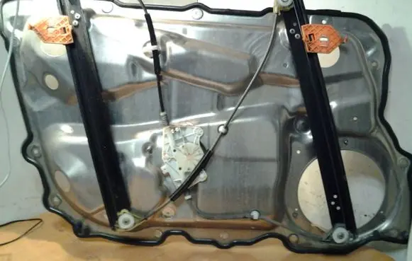 Audi A8 S8 D3 4E Front window lifting mechanism without motor 4E0837850B