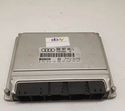 Audi A6 S6 C6 4F Engine control unit/module ECU 8D0907401L 0281010155