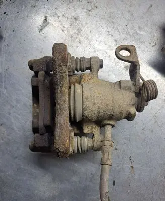 Seat Alhambra (Mk1) Rear brake caliper 473846 103256