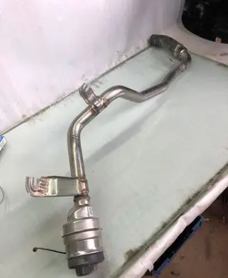 Mercedes-Benz GLA H247 Fuel tank filler neck pipe A2474705704