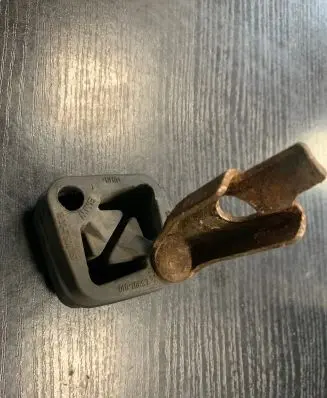 Muffler mount bracket/holder