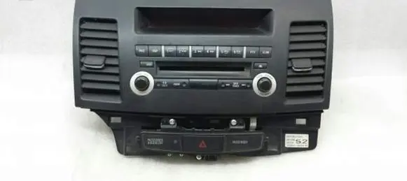 Mitsubishi Lancer X Radio/CD/DVD/GPS head unit 8002A861XA