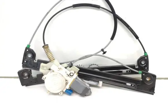 Front door window regulator with motor