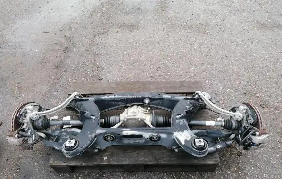 Rear axle beam