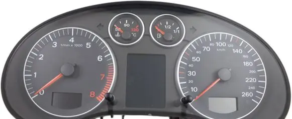 Audi A3 S3 8P Speedometer (instrument cluster) 8P0920930G
