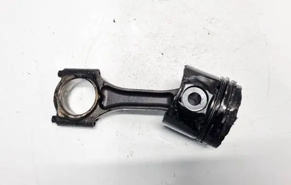Piston with connecting rod