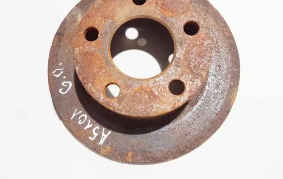 Audi A6 S6 C5 4B Rear brake disc neventiliuojamas