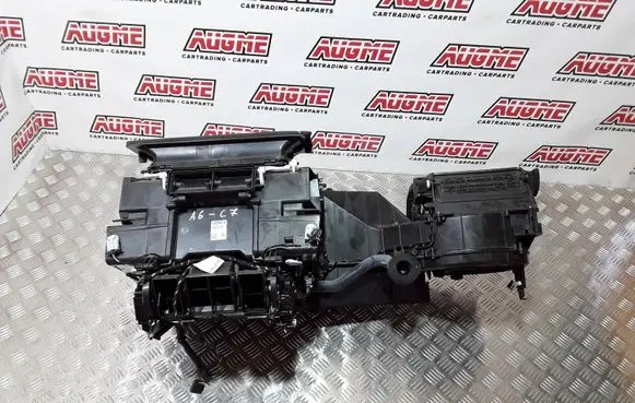 Interior heater climate box assembly