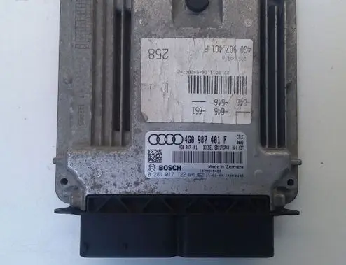 Audi A7 S7 4G Engine control unit/module 4G0907401F