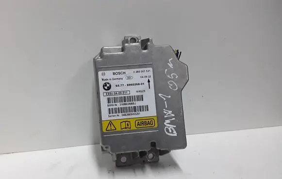 BMW 1 E81 E87 Airbag control unit/module 0285001531 6577696026801