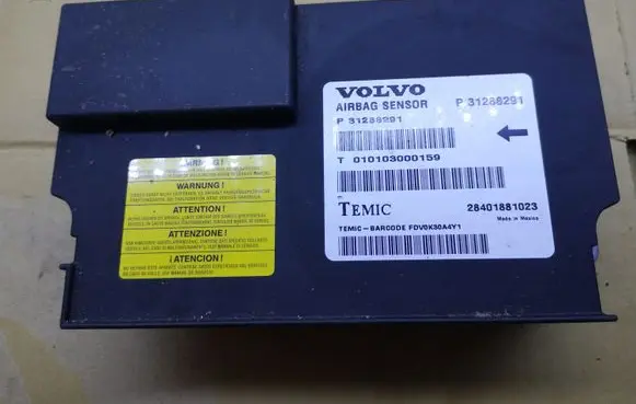 Volvo S80 Airbag control unit/module P31288291