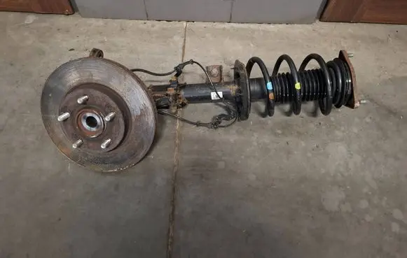 Hyundai i30 Front shock absorber with coil spring 54660a6850