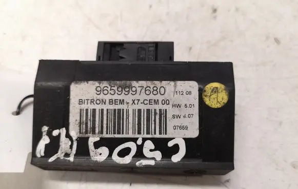 Citroen C5 Door control unit/module 9659997680