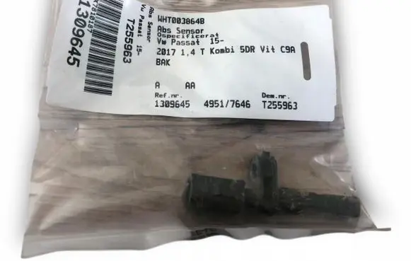 Volkswagen PASSAT B9 ABS brake wheel speed sensor WHT003864B