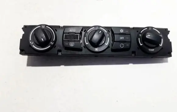 BMW 5 E60 E61 Climate control unit 6411694401801 11419110