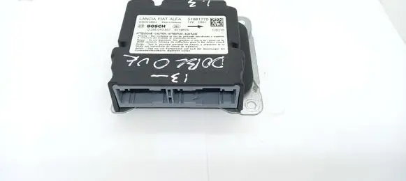 Fiat Doblo Airbag control unit/module 0285010857 51881770 0119523