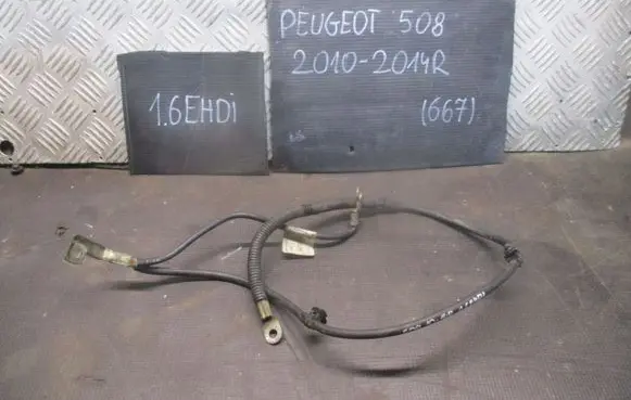 Peugeot 508 Negative earth cable (battery) 9676828480