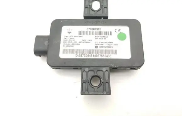 Maserati Quattroporte Tire pressure control unit 670001902