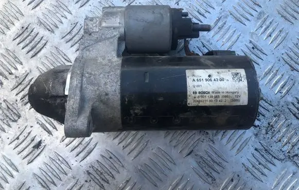 Mercedes-Benz C W204 Starter motor A6519064300 0001139085