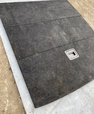 Volkswagen Passat Alltrack Trunk/boot floor carpet liner 3C9863463