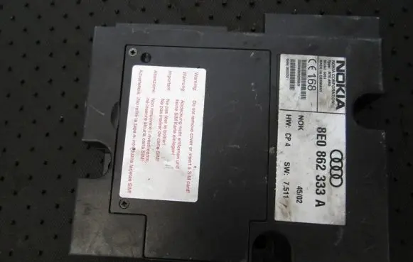 Audi A4 S4 B6 8E 8H Other control units/modules 8e0862333a